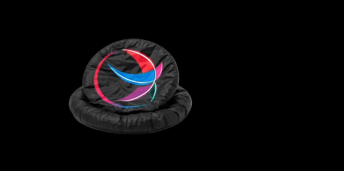 Inflable Polux desinflado