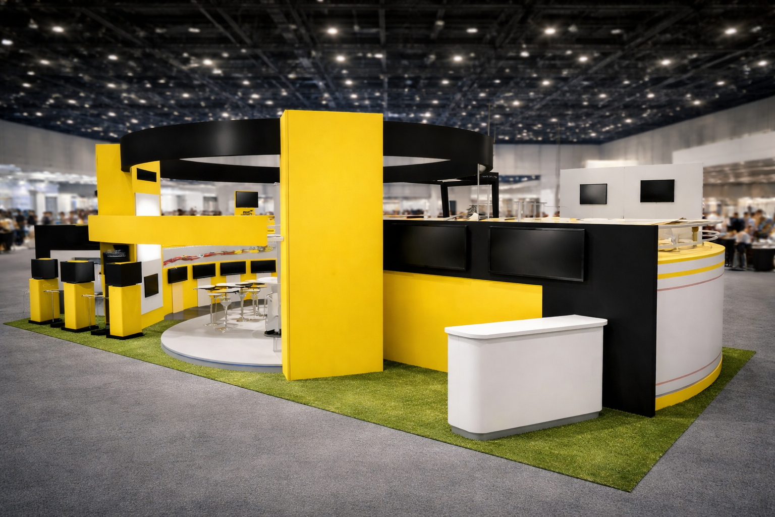 Stand personalizado con identidad de marca