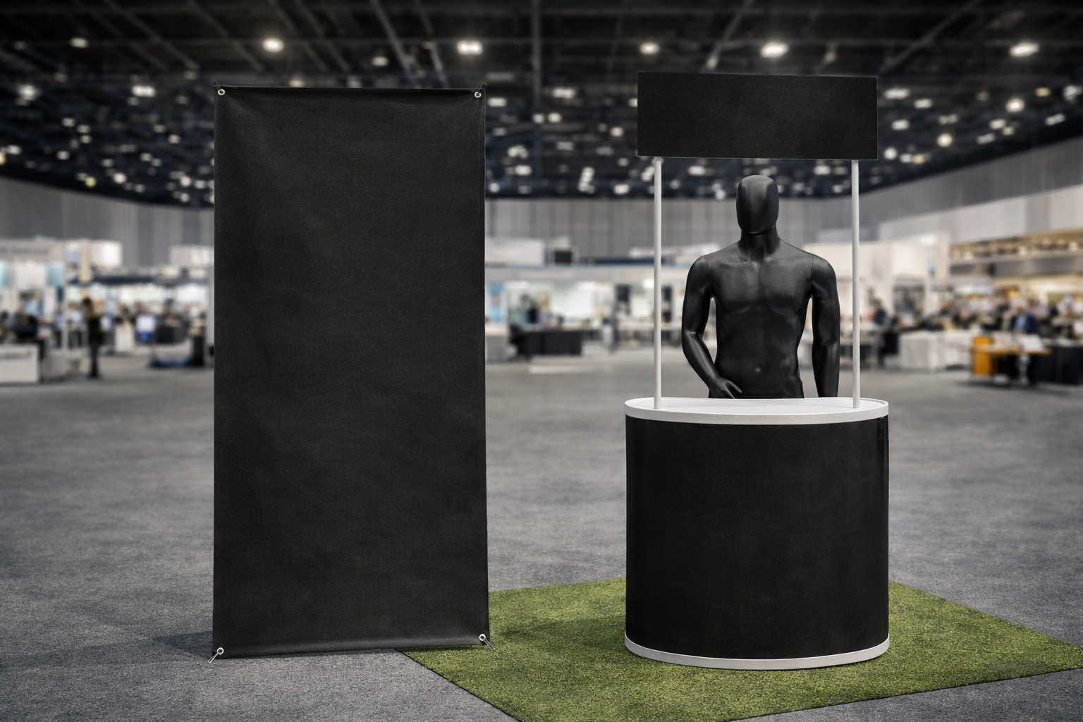 Stand portátil para eventos itinerantes